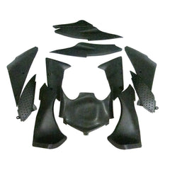 Kawasaki ZX-6R / 636 2005-2006 Plain White fairing kit front view
