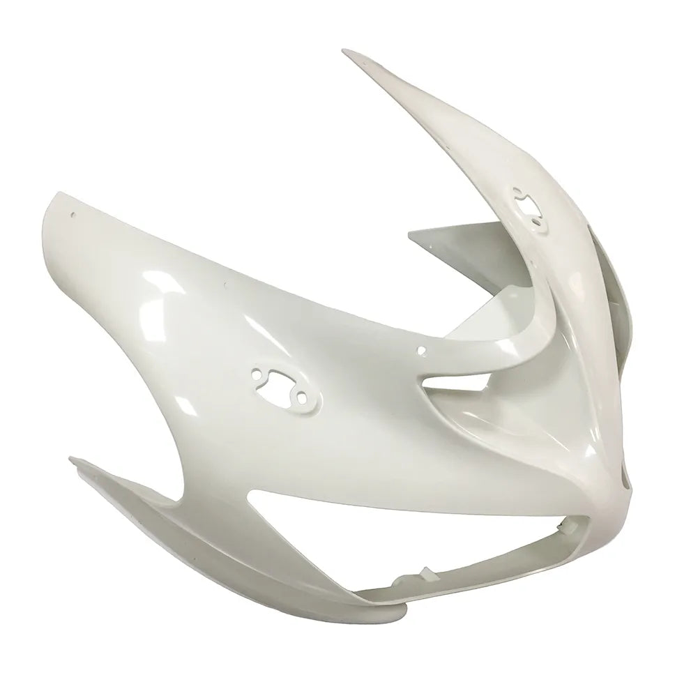 Kawasaki ZX-6R / 636 2005-2006 Plain White tail section fairing detail view 5