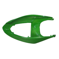 Kawasaki ZX-6R / 636 2005-2006 Matte Black and Green Lettered tail section fairing detail view 7