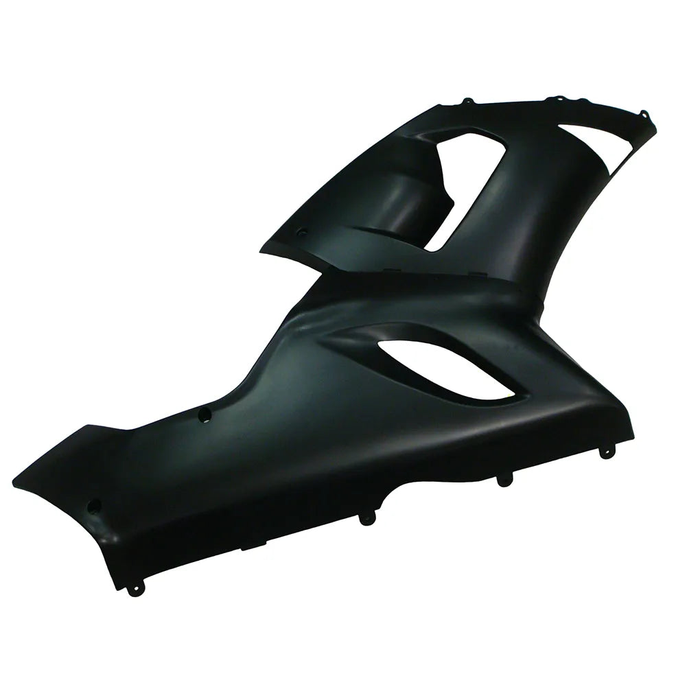 Kawasaki ZX-6R / 636 2005-2006 Matte Black No Lettering fairing kit detail detail view 6