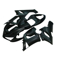 Kawasaki ZX-6R / 636 2005-2006 Matte Black No Lettering fairing kit detail detail view 2
