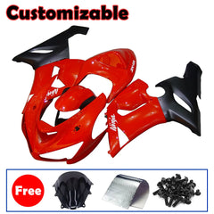 Kawasaki ZX-6R / 636 2005-2006 Factory Red Fairing Kit