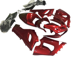 Kawasaki ZX-6R / 636 2005-2006 Pearl Red A tail section fairing detail view 3