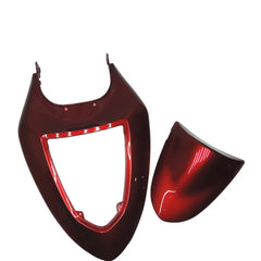 Kawasaki ZX-6R / 636 2005-2006 Pearl Red B tail section fairing detail view 4