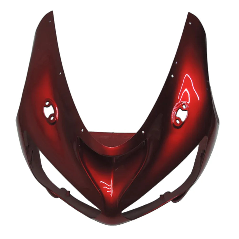 Kawasaki ZX-6R / 636 2005-2006 Pearl Red B tail section fairing detail view 2