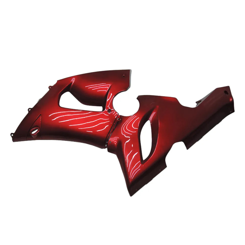 Kawasaki ZX-6R / 636 2005-2006 Pearl Red B tail section fairing rear view