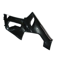 Kawasaki ZX-6R / 636 2005-2006 Solid Gloss Black fairing kit detail detail view 7