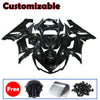 Kawasaki ZX-6R / 636 2005-2006 Solid Gloss Black Fairing Kit