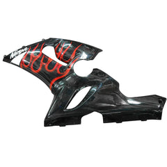 Kawasaki ZX-6R / 636 2005-2006 Red Flame Style tail section fairing rear view