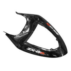 Kawasaki ZX-6R / 636 2005-2006 Red Flame Style tail section fairing detail view 5