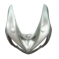 Kawasaki ZX-6R / 636 2005-2006 Red, Silver, and Flame Lettered tail section fairing detail view 3