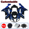 Kawasaki ZX-6R / 636 2007-2008 Blue Flame Fairing Kit