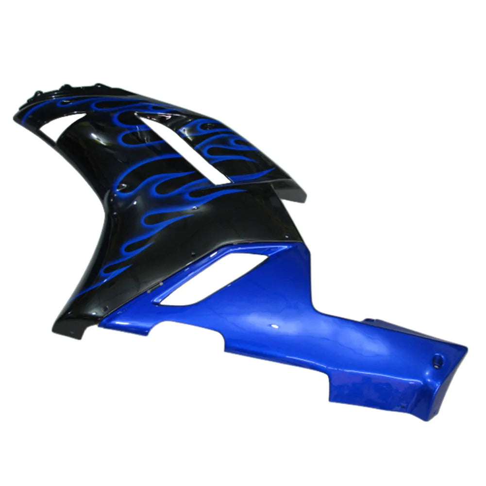 Kawasaki ZX-6R / 636 2007-2008 Blue Flame tail section fairing rear view