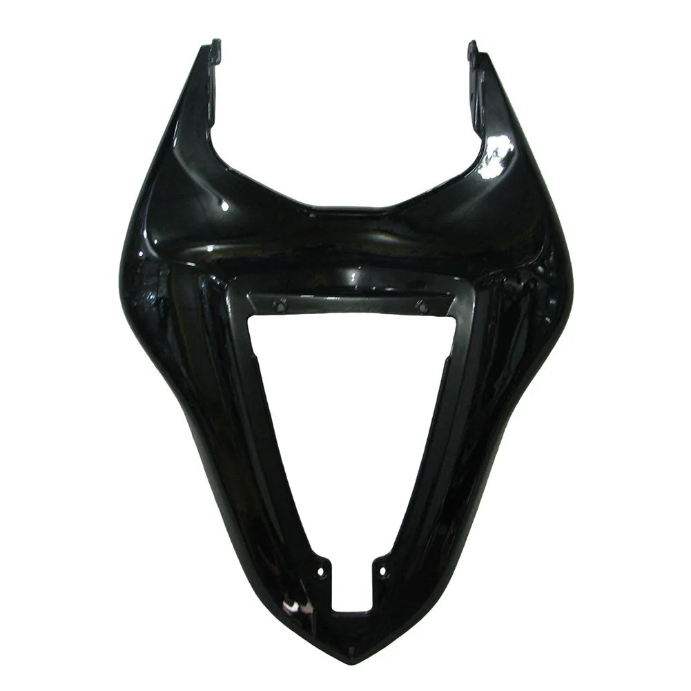 Kawasaki ZX-6R / 636 2007-2008 Blue and Black tail section fairing detail view 6