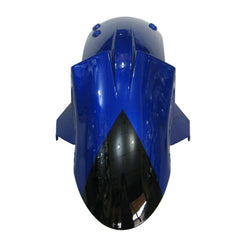 Kawasaki ZX-6R / 636 2007-2008 Blue and Black tail section fairing detail view 2