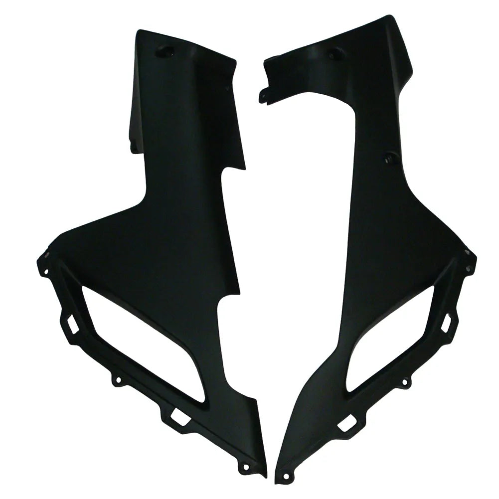 Kawasaki ZX-6R / 636 2007-2008 Green, White, and Black without Logos tail section fairing detail view 16