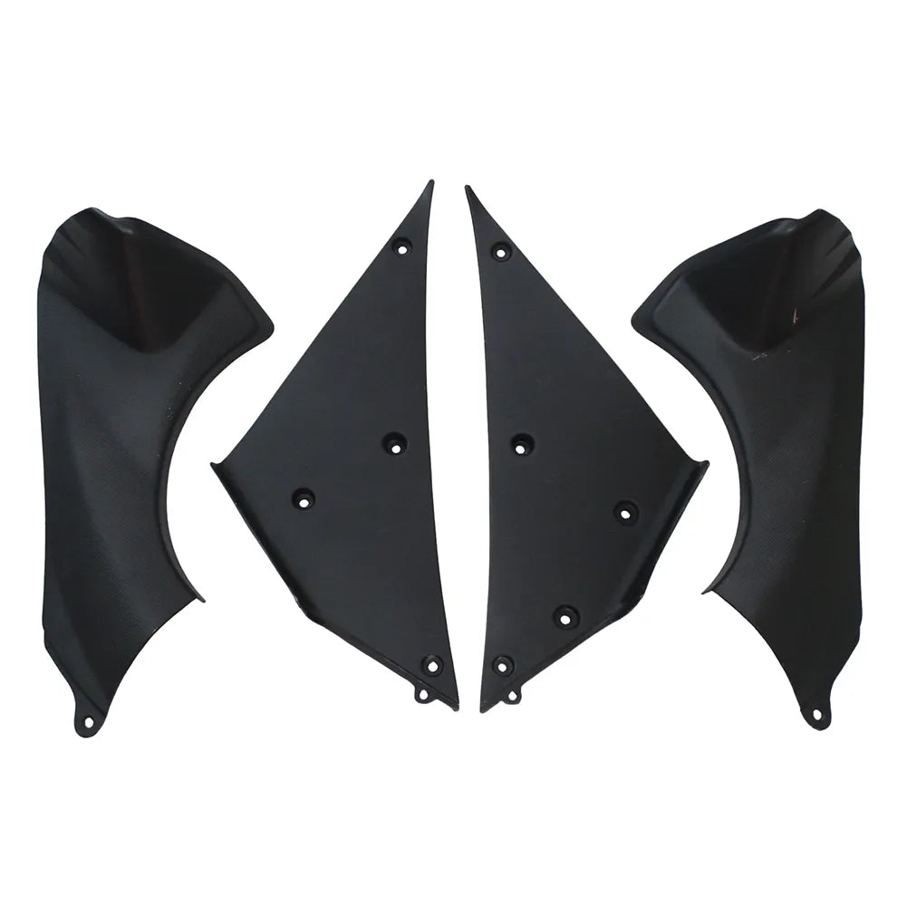 Kawasaki ZX-6R / 636 2007-2008 Green, White, and Black without Logos tail section fairing detail view 14