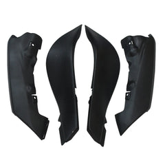 Kawasaki ZX-6R / 636 2007-2008 Green, White, and Black without Logos tail section fairing detail view 15