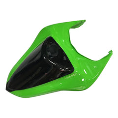 Kawasaki ZX-6R / 636 2007-2008 Green and Black A tail section fairing detail view 1