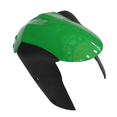 Kawasaki ZX-6R / 636 2007-2008 Green, Black, and Flame tail section fairing detail view 2
