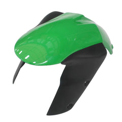Kawasaki ZX-6R / 636 2007-2008 Green, Black, and Flame tail section fairing detail view 3