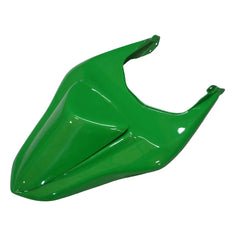Kawasaki ZX-6R / 636 2007-2008 Green, Black, and Flame tail section fairing detail view 6
