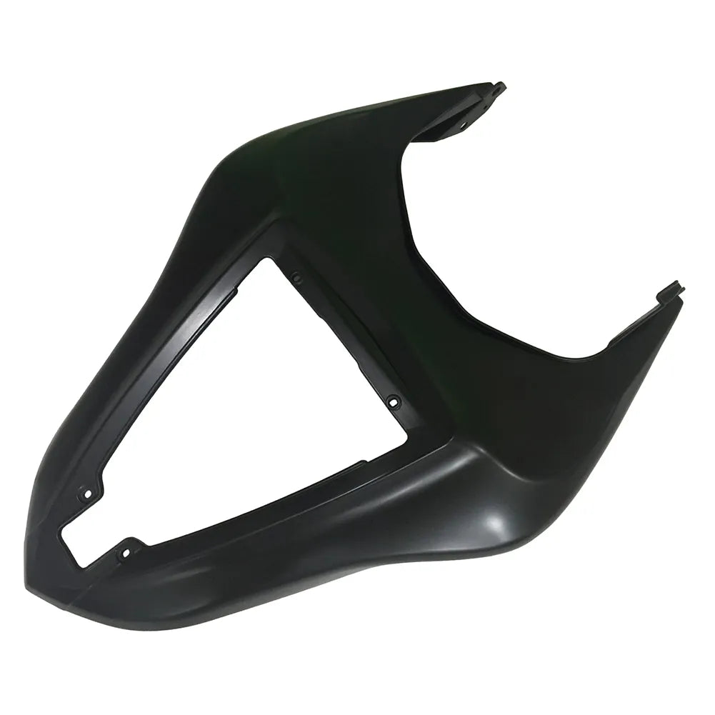 Kawasaki ZX-6R / 636 2007-2008 Black and Green Monster Edition without Logos tail section fairing detail view 5