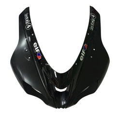 Kawasaki ZX-6R / 636 2007-2008 Black and Green Monster Edition without Logos tail section fairing detail view 3