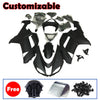 Kawasaki ZX-6R / 636 2007-2008 Matte Black Fairing Kit