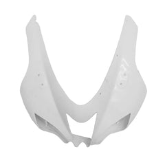 Kawasaki ZX-6R / 636 2007-2008 Plain White fairing kit left side view