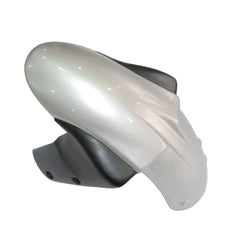 Kawasaki ZX-6R / 636 2007-2008 Silver, Red, and Flame tail section fairing side view