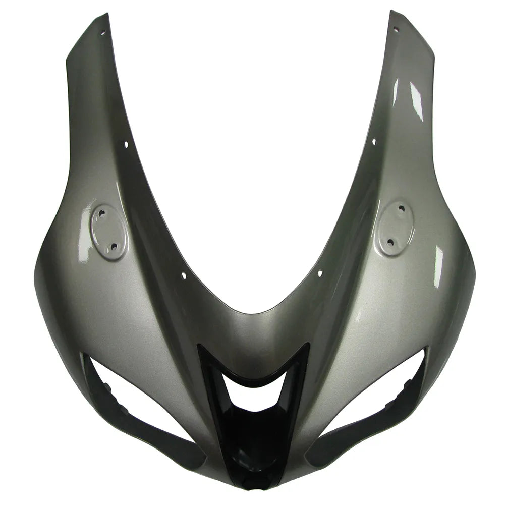 Kawasaki ZX-6R / 636 2007-2008 Silver and Black tail section fairing detail view 2