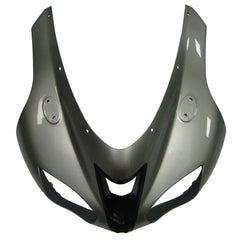 Kawasaki ZX-6R / 636 2007-2008 Silver and Black tail section fairing detail view 2