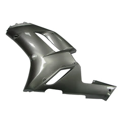 Kawasaki ZX-6R / 636 2007-2008 Silver and Black tail section fairing rear view