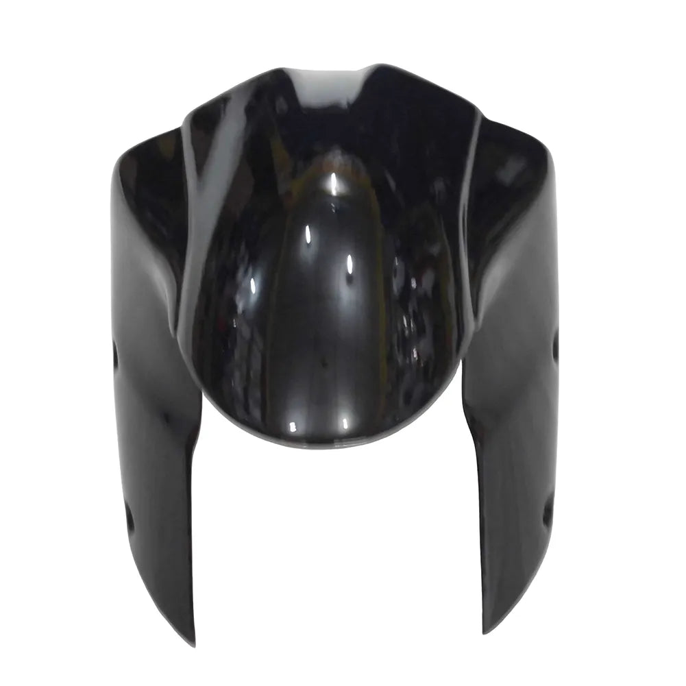 Kawasaki ZX-6R / 636 2007-2008 Silver and Black Chrome A tail section fairing detail view 5