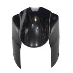 Kawasaki ZX-6R / 636 2007-2008 Silver and Black Chrome A tail section fairing detail view 5