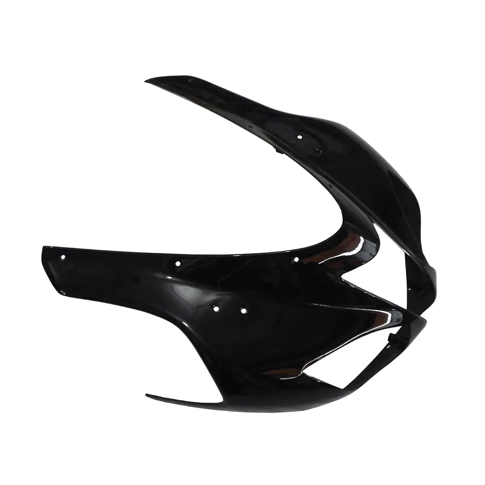 Kawasaki ZX-6R / 636 2007-2008 Silver and Black Chrome A tail section fairing detail view 2