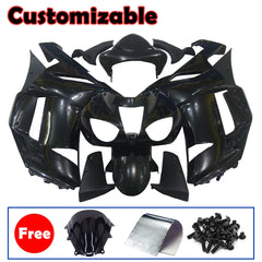 Kawasaki ZX-6R / 636 2007-2008 Gloss Black Fairing Kit