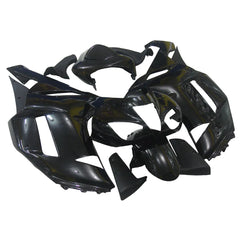 Kawasaki ZX-6R / 636 2007-2008 Gloss Black fairing kit front view