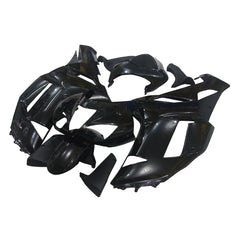 Kawasaki ZX-6R / 636 2007-2008 Gloss Black fairing kit left side view