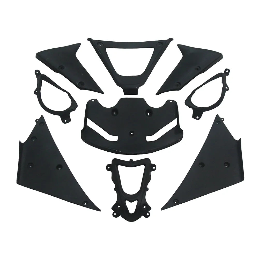 Kawasaki ZX-6R / 636 2007-2008 Gloss Black tail section fairing detail view 12