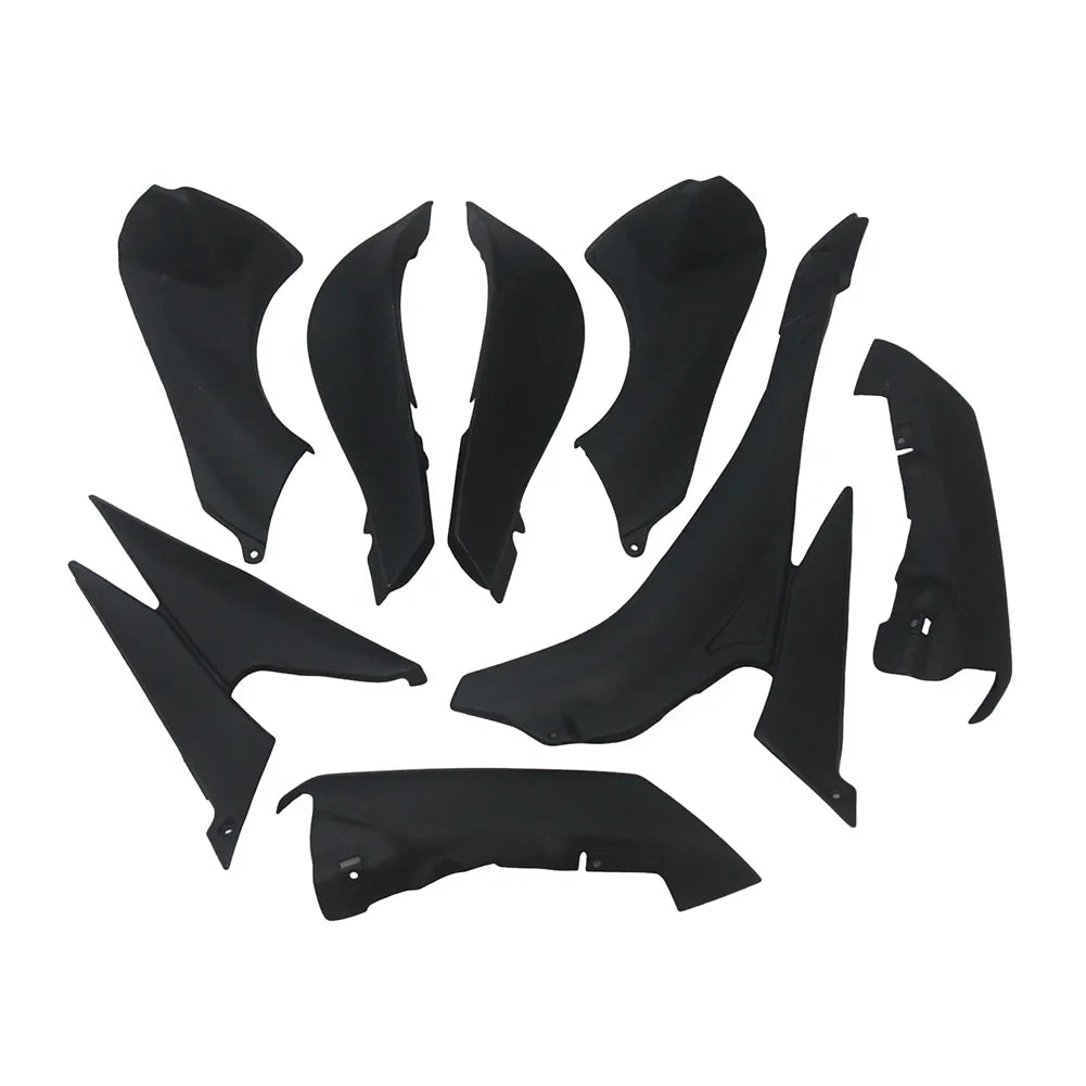 Kawasaki ZX-6R / 636 2007-2008 Gloss Black tail section fairing detail view 13