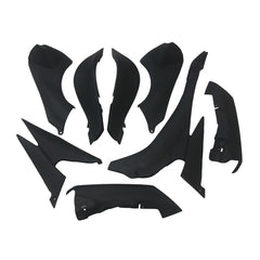 Kawasaki ZX-6R / 636 2007-2008 Gloss Black tail section fairing detail view 13