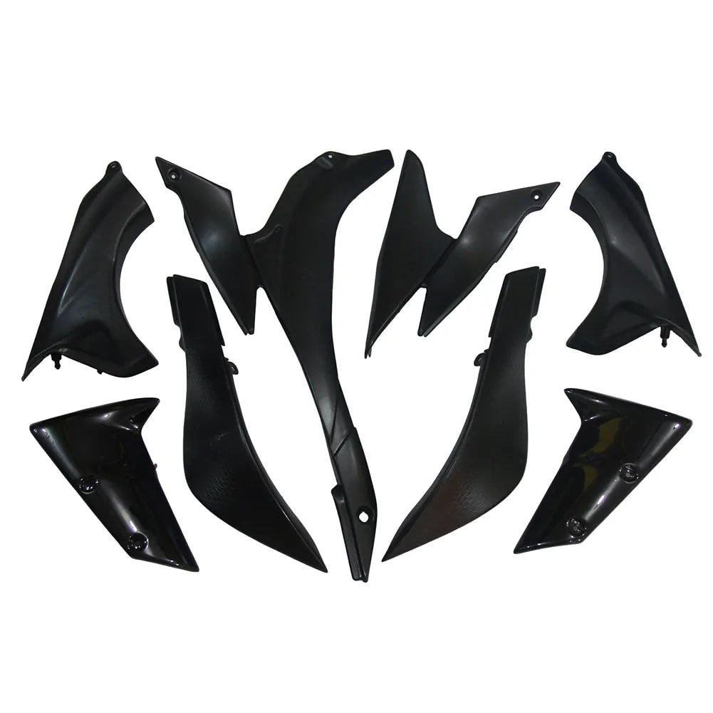 Kawasaki ZX-6R / 636 2007-2008 Gloss Black tail section fairing detail view 14