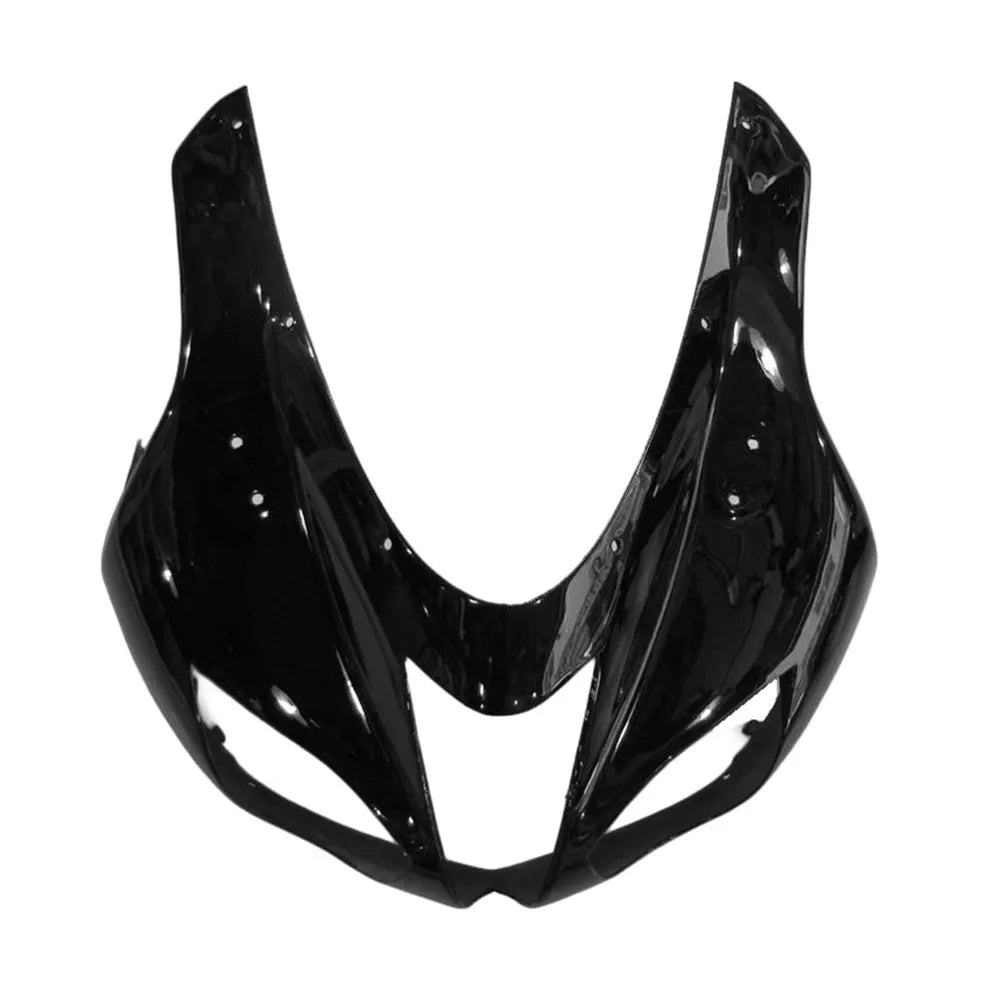 Kawasaki ZX-6R / 636 2007-2008 Gloss Black Lettered fairing kit front view
