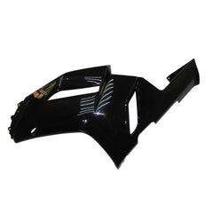 Kawasaki ZX-6R / 636 2007-2008 Gloss Black Pinstripe tail section fairing side view