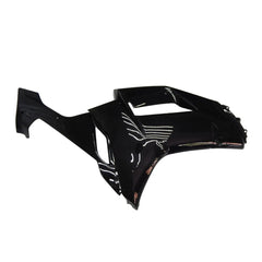 Kawasaki ZX-6R / 636 2007-2008 Gloss Black Pinstripe tail section fairing rear view