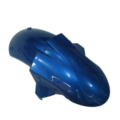 Kawasaki ZX-6R / 636 2007-2008 Blue tail section fairing detail view 5