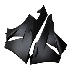 Kawasaki ZX-6R / 636 2009-2012 Blue and Black with Pinstripes tail section fairing detail view 5