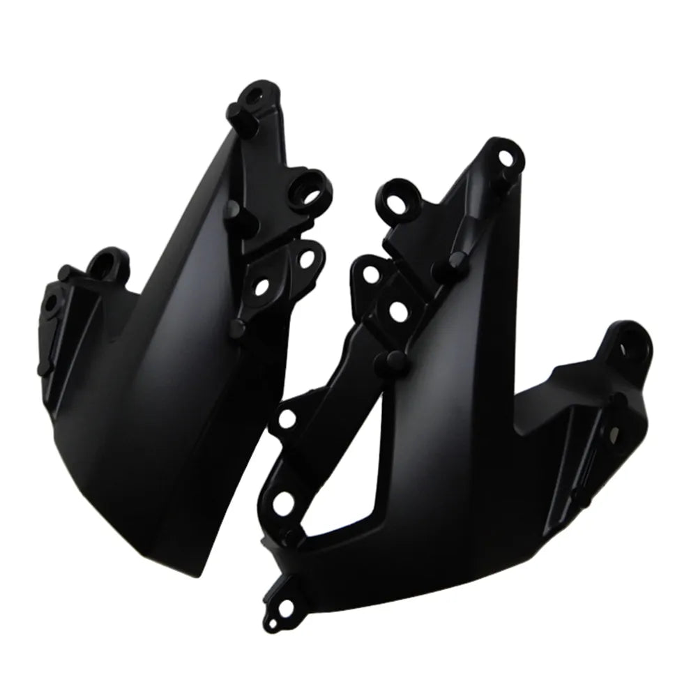 Kawasaki ZX-6R / 636 2009-2012 Blue and Black with Pinstripes tail section fairing detail view 6